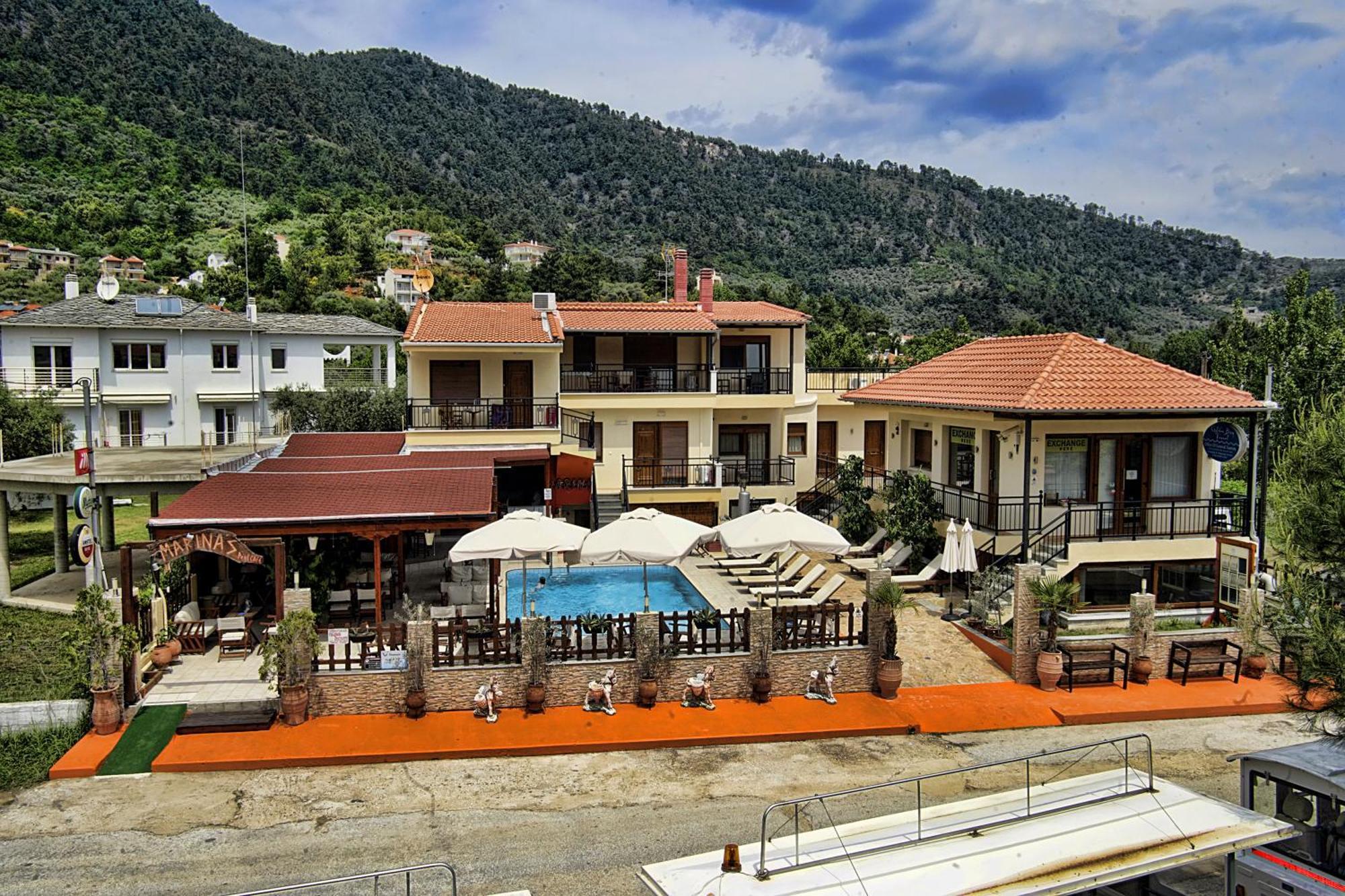Porto Marina Aparthotel Chrysi Ammoudia Exterior foto