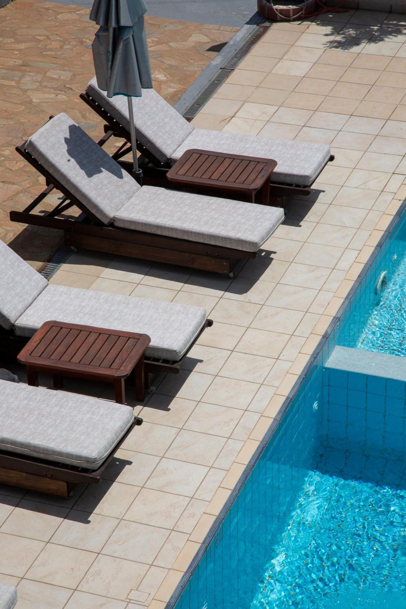 Porto Marina Aparthotel Chrysi Ammoudia Exterior foto