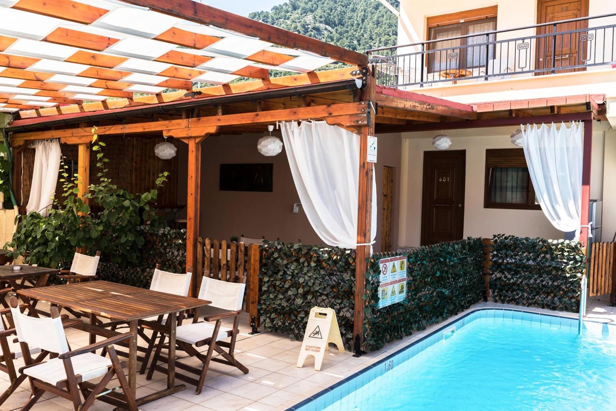 Porto Marina Aparthotel Chrysi Ammoudia Exterior foto