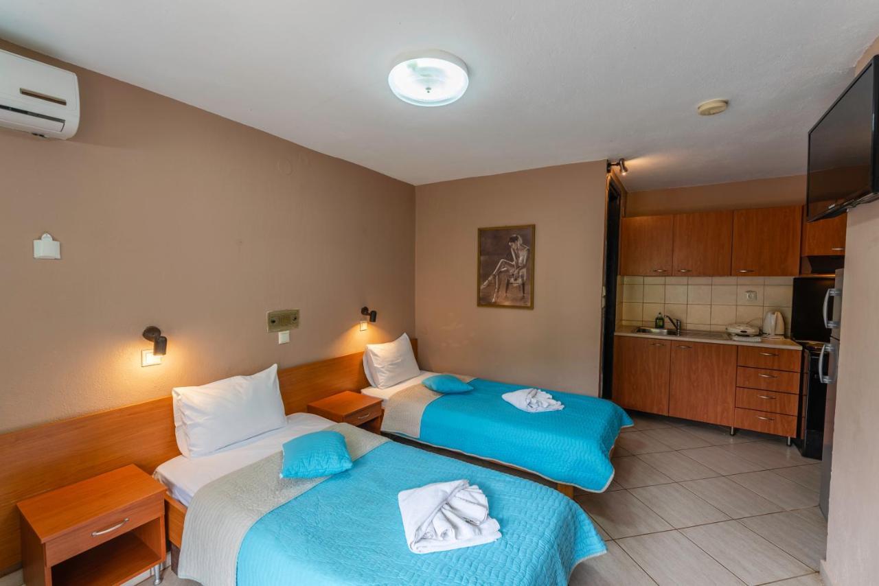 Porto Marina Aparthotel Chrysi Ammoudia Exterior foto